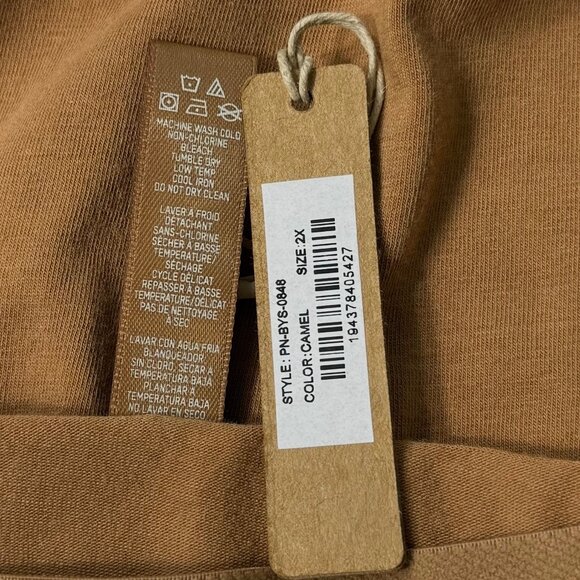 SKIMS Cotton Jersey Boy Shorts Camel 2X - Picture 8 of 11